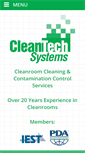 Mobile Screenshot of cleantechsystems.net